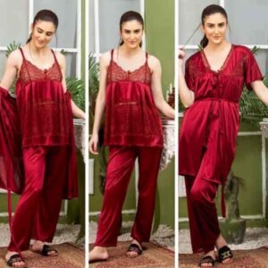 03 Pieces Pajama Set