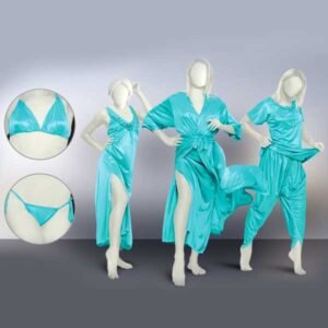 6 Pieces Bridal Gown Set