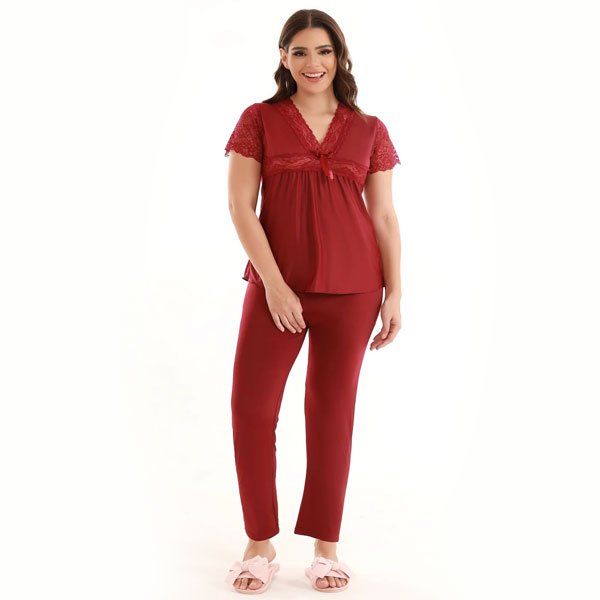 flourish-v-neck-lace-pajama-set-6