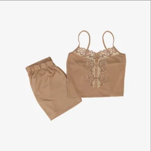 Pajama Set 97 – Plain Pajama and Sleeveless Top